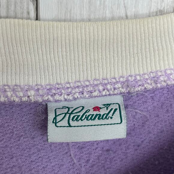 Vintage Graphic Pullover Sweatshirt Bundle Of 4 For Repurpose & Crafts Granny - Picture 13 of 13